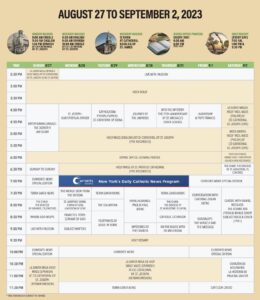 NET SKED AUG 27 PRINT Masses n Sked