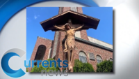 Crucifix Restored: Statue of Christ Rededicated at Sts. Simon and Jude Church