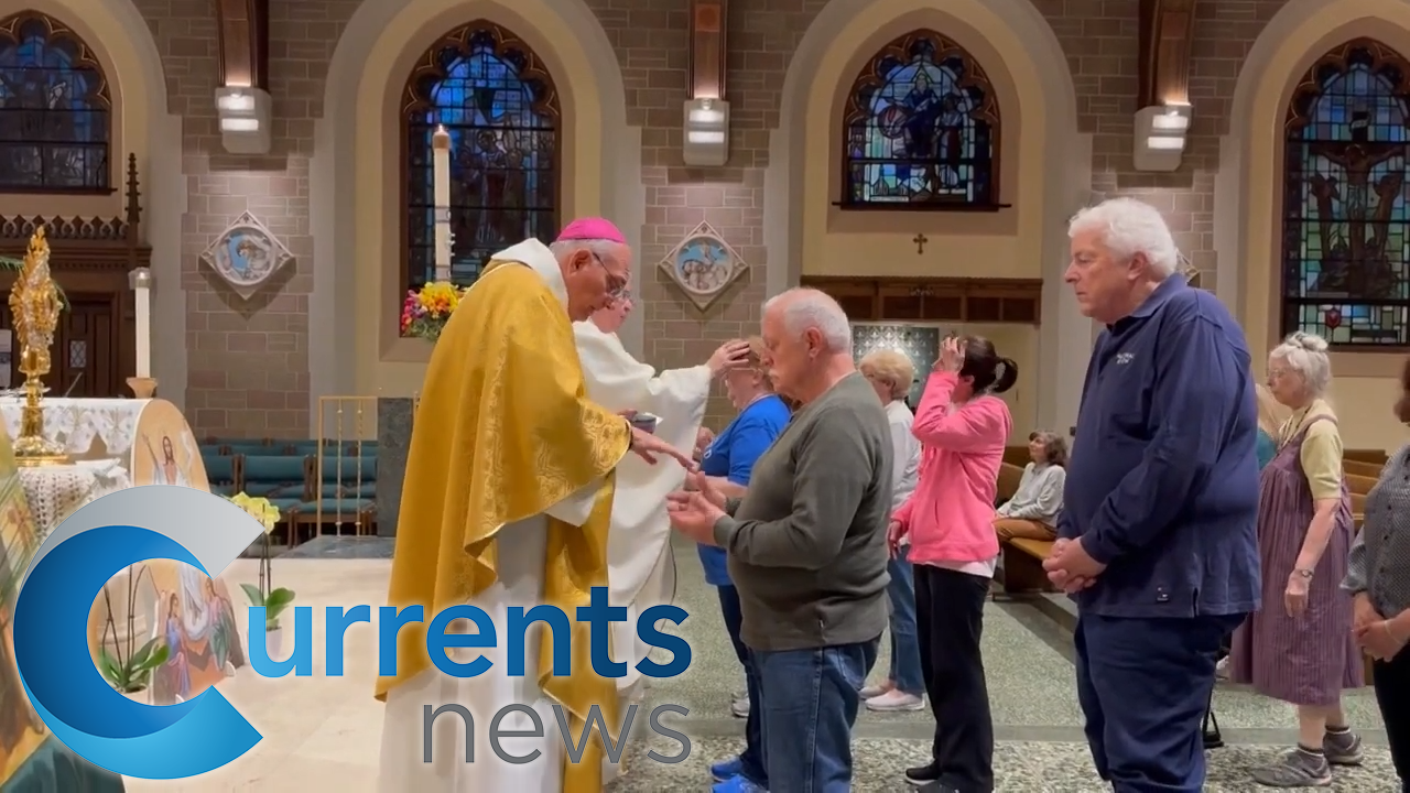 Bishop Emeritus Dimarzio Leads Mass On Feast of St. Peregrine, Prays for Cancer Patients