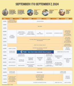 NET SKED SEP 01 PRINT Masses n Sked