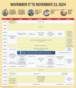 NET SKED Nov 17 PRINT Masses n Sked