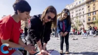 Pilgrims Learn Lifesaving CPR at Jubilee Celebration in Rome