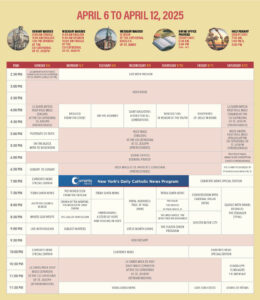 NET SKED Apr 6 PRINT Masses n Sked