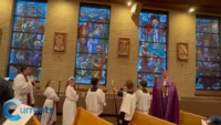 Pilgrims Walk Christ’s Road to Calvary at Our Lady of Hope Church