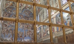 Creation, Last Judgment, Stoves: Workers Ready Sistine Chapel for Conclave