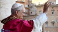 Pope Leo XIV Gives His First Blessing