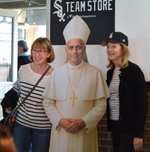 POPE LEO CHICAGO WHITE SOX STADIUM MASS TRIBUTE