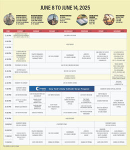 NET SKED JUNE 8 PRINT Sked