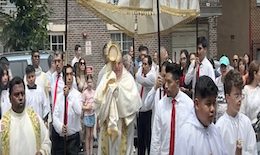 Celebrating the Feast of Corpus Christi in the Diocese of Brooklyn