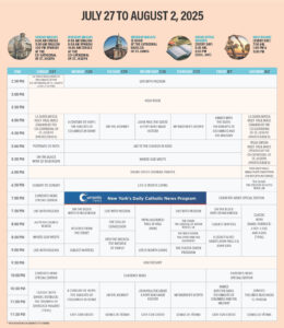 NET SKED JULY 27 PRINT Masses n Sked