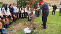 Queens Students Continue Pope Francis’ Environmental Mission With Tree Planting