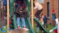 Queens Students Celebrate New Playground Thanks to Generous Donors
