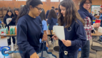Queens Catholic Academies Pack Bags of Essentials for Families in Need at Marguerite’s Pantry