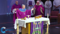 Bishop Robert Brennan Blesses Shrine to Millennial Saint Carlo Acutis at Queens High School