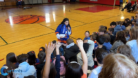 New York Islanders Visit Queens Catholic Academy, Share Lessons on Teamwork and Nutrition