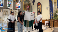 Queens Catholic Academy Students Give Bishop‑Designate Rodríguez a Heartfelt Send‑Off