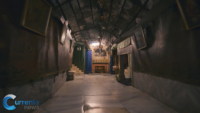 Pilgrims Glad to See Renovations at Grotto of Nativity