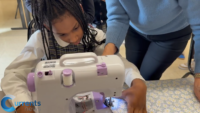 Queens  Junior Ladies of Charity ‘Dress a Girl Around the World’ With Sewing Project
