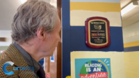 Queens Alum Re-Dedicates Library for His Mother