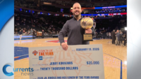 Catholic Youth Organization Coach Is Honored by Jr. Knicks