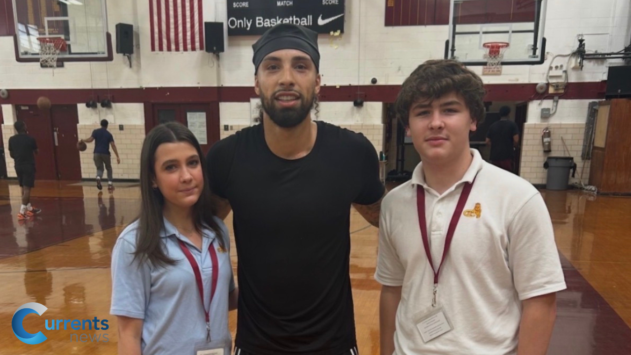 Christ the King H.S. Hosts Watch Party to Celebrate Grad, Knicks Basketball Player Jose Alvarado in NBA Finals
